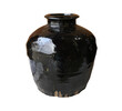 Large Black Glazed Ceramic Vessel from Central Asia 40751