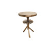 Lucca Studio Hazel Walnut Side Table with Base Detail 63334