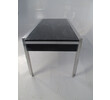 French Black and Chrome Desk 77877