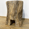 Heavy 18th Century Wood Stool/Table 37043