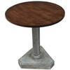 Lucca Studio Bikar Table with Walnut Top 39649