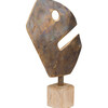 Stephen Keeney Bronze Modernist Sculpture 33241