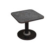 French Stone and Iron Side Table 31381
