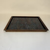 Limited Edition Walnut Tray with Vintage Italian Marbleized Paper 76286