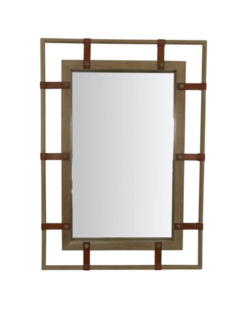 Lucca Studio Donovan Mirror in Oak 77255