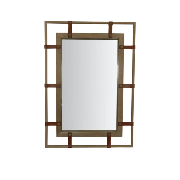 Lucca Studio Donovan Mirror in Oak 77255