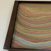 Limited Edition Walnut Tray with Vintage Italian Marbleized Paper 76293