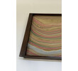 Limited Edition Walnut Tray with Vintage Italian Marbleized Paper 76293