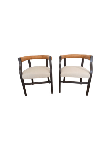 Lucca Studio Pair of Bennet Chairs 44895