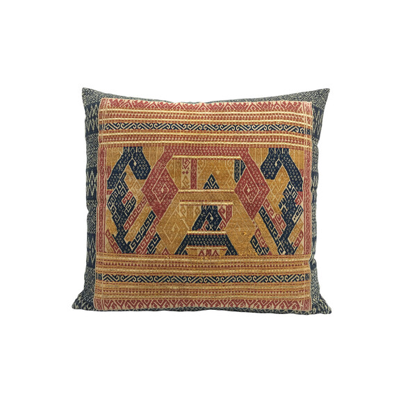 Limited Edition Antique Tribal Embroidery Pillow 38424