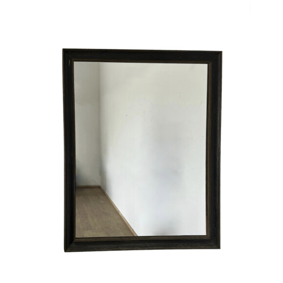 Large 19th Century French Ebonized Mirror 71420