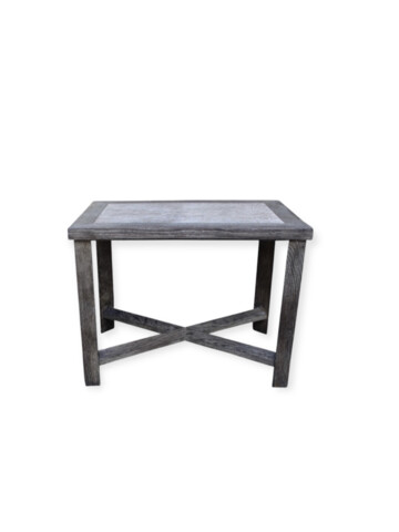 Lucca Studio Alfred Cerused Oak Rectangle Side Table 60917