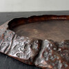 Antique Japanese Burlwood Walnut Tray 70709