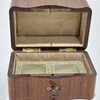 English 19th Century Inlaid Wood Box 73423