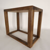 Lucca Studio Macy Walnut Side Table 77933