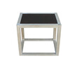 Lucca Limited Edition Oak and Parchment Side Table 32563