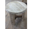 Lucca Studio Miles Oak and Bronze Side Table 37277