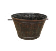 English Copper Fire Wood Container 45034