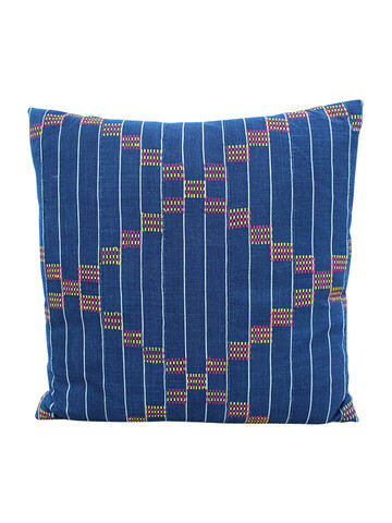 19th Century African Indigo Textile Pillow 45980
