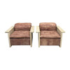 Pair of Limited Edition Vintage Leather Arm Chairs 47771