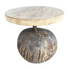 Limited Edition Belgian Found Object Side Table 40050