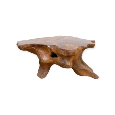 Antique French Burl Root Side Table 50342