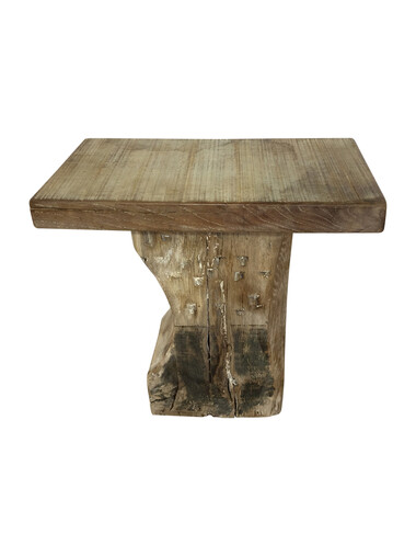 Lucca Edition Bromley Wood Side Table 48160