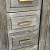 French 1940's Dark Cerused Oak Sideboard 77537