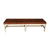 Limited Edition Oak and Leather Bench 34912