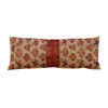 Large Vintage Embroidery Textile Lumbar Pillow 36728