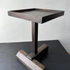 Lucca Studio Rhodes Walnut Side Table 68445