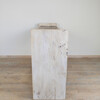 Limited Edition Oak and Vintage Leather Console 43025