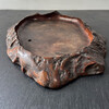 Antique Japanese Burlwood Walnut Tray 70709