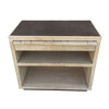 Lucca Studio Paola Night Stand - Leather Top and base 38884