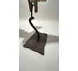 19th Century Stone Bird on Iron Stand 74857