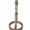 French Iron and Leather Lamp 77695