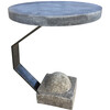 Limited Edition Side Table of Belgian Blue Stone Top 39264