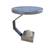 Limited Edition Side Table of Belgian Blue Stone Top 39264