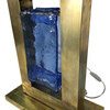 Lucca Limited Edition Lighting: Blue Murano Glass 45283