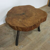 French Burl Wood Side Table 45310