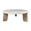 Lucca Studio Vance Coffee Table In Oak and Concrete. 41720