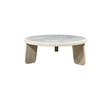 Lucca Studio Vance Coffee Table In Oak and Concrete. 41720