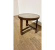 Lucca Studio Merlin Walnut and Concrete Top Side Table 59492