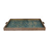 Limited Edition Oak And Vintage Marbleized Paper Tray 36592