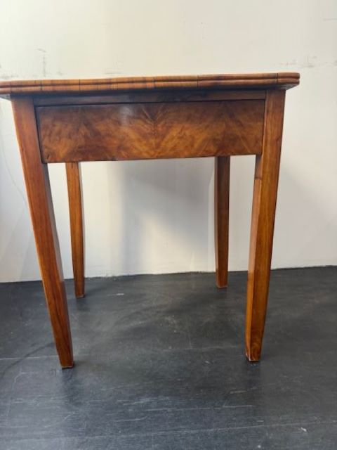 Biedermeier Burlwood Side Table