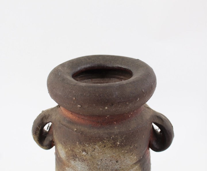 Vintage Japanese Bizen Ware Vase