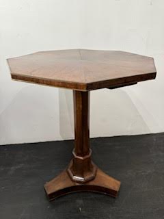 English Side Table with Brass Detail