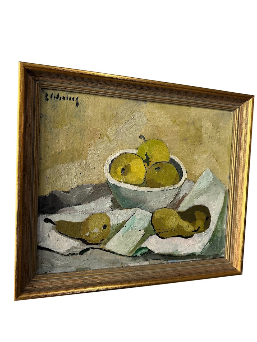 Vintage Danish Still Life Painting