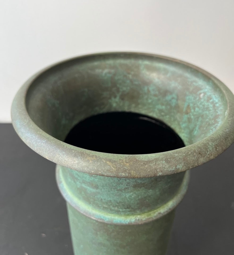 Vintage Japanese Bronze Vase