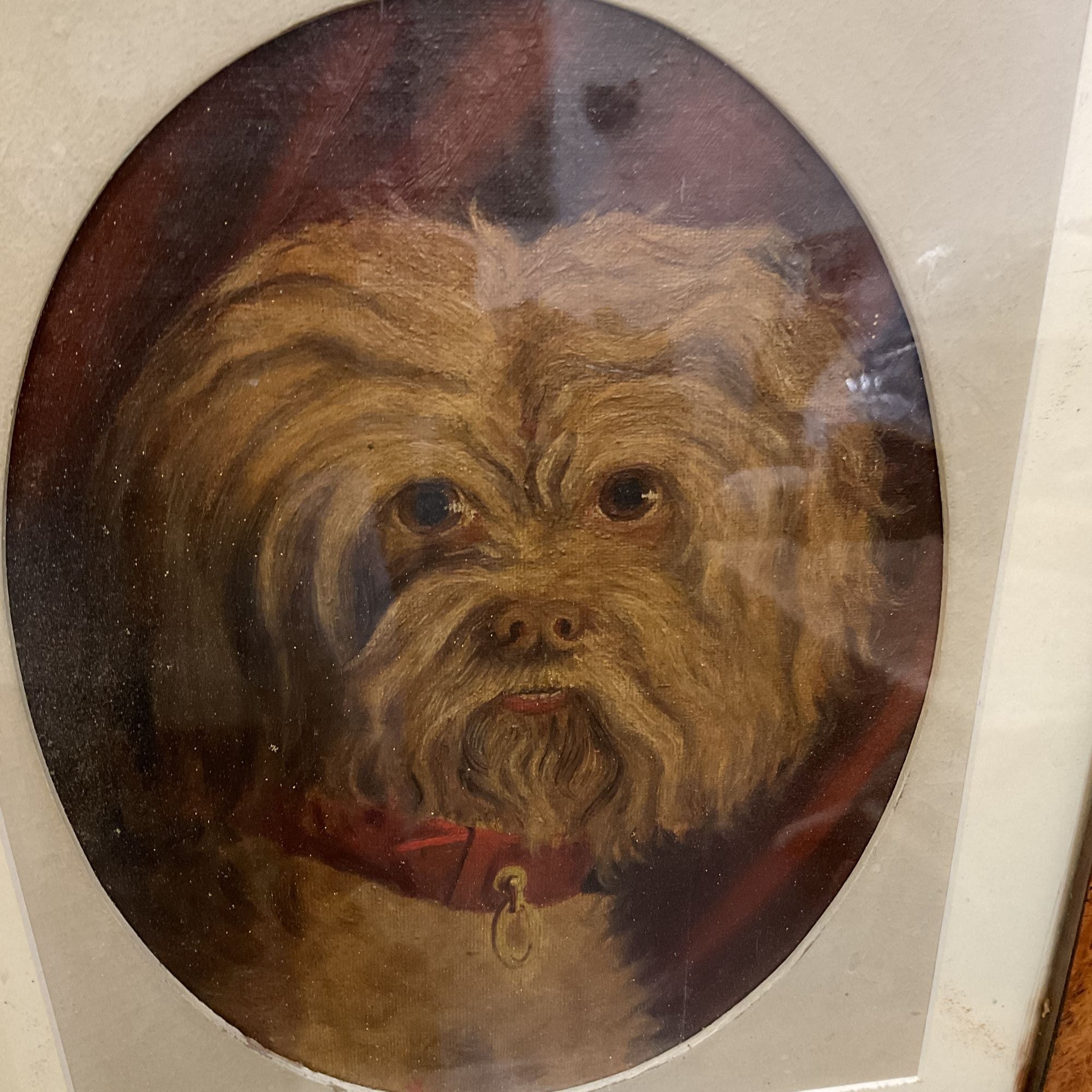 19th Century English Dog Painting/Portrait